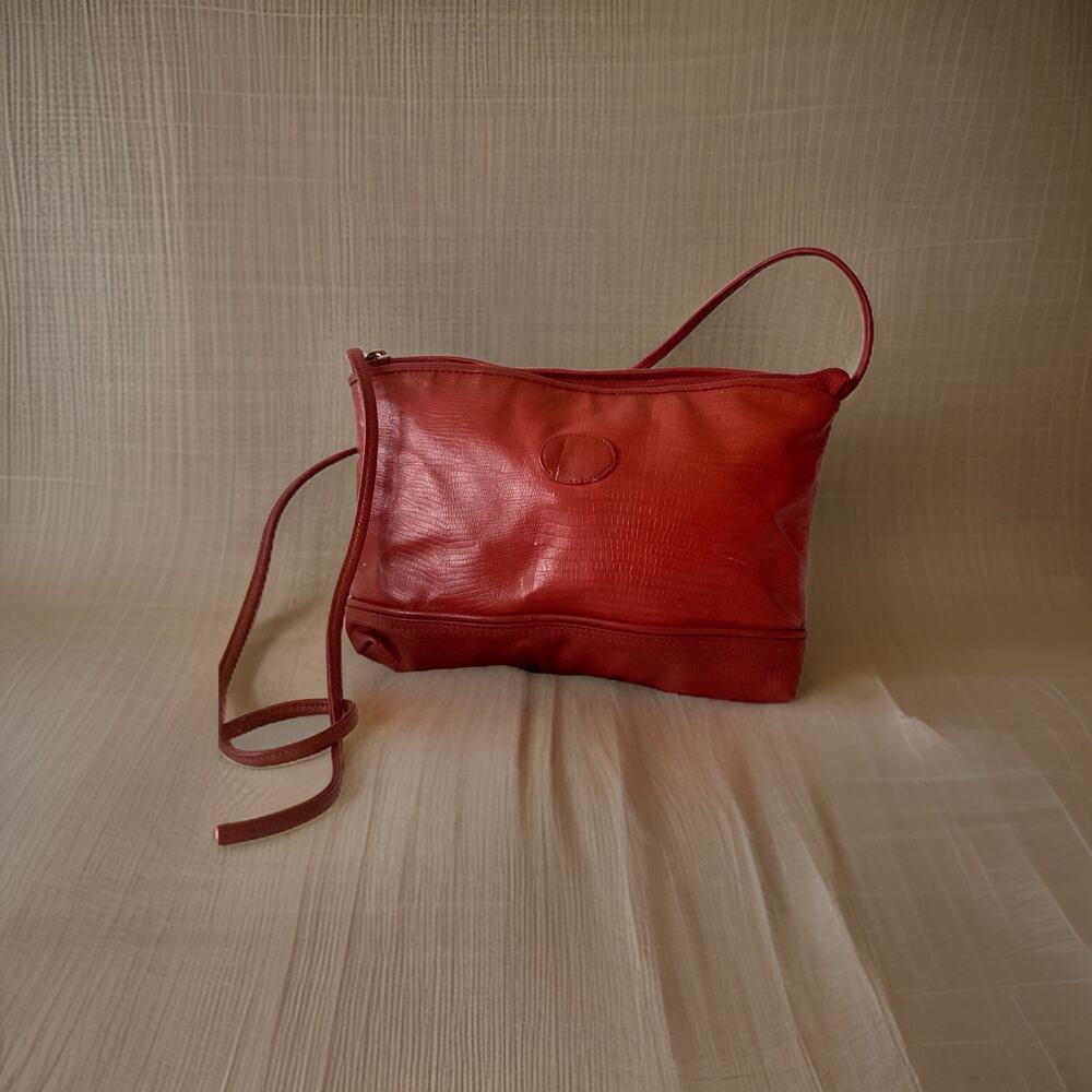 Stan Red Leather Purse